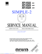 Aiwa XP-V523 Service Manual
