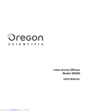 Oregon Scientific WS903 User Manual