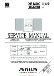 Aiwa XR-M201 Service Manual