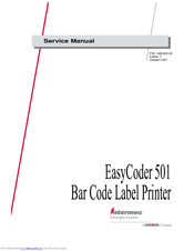 Intermec EasyCoder 501 Service Manual