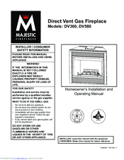 Majestic DV360 Homeowner's Installation And Operating Manual