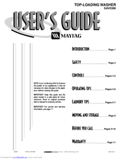 Maytag SAV5300 User Manual