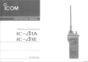 Icom IC-Delta1A Instruction Manual