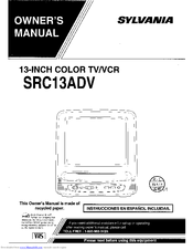Sylvania SRC13ADV Owner's Manual