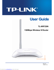 TP-Link TL-WR720N User Manual