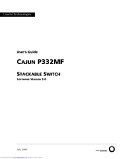 Lucent Technologies CAJUN P332MF User Manual