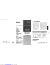 Clarion RDX555D Owner's Manual