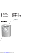 Hoover OPH 147/2 User Instructions