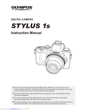 Olympus STYLUS 1s Instruction Manual