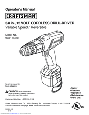Craftsman 973.113470 Operator's Manual
