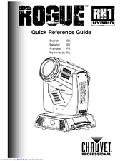 Chauvet ROGUE RH1 Hybrid Quick Reference Manual