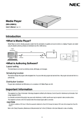 NEC SB-L008KU User Manual