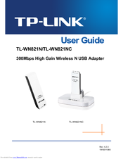 TP-Link TL-WN821N User Manual