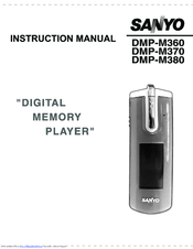 Sanyo DMP-M380 Instruction Manual