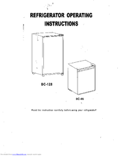 Koolatron BC-128 Operating Instructions Manual