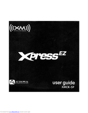 XM Satellite Radio Audiovox XMCK5P XPRESS-EZ User Manual