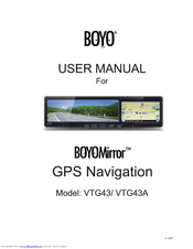 Boyo BOYOMirror VTG43 User Manual