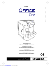 Saeco Office One SUP028R Operating Instructions Manual