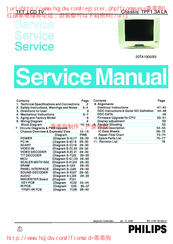 Philips 20TA1000/93 Service Manual