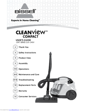 Bissell 12R7 SERIES CleanView Compact User Manual