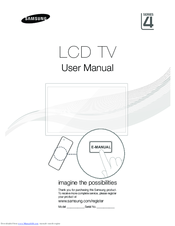 Samsung LA26D481 User Manual