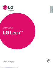 LG Leon User Manual