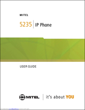 Mitel 5235 User Manual