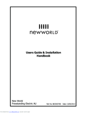 New World NW541ETC Users Manual & Installation Handbook