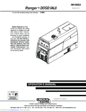Lincoln Electric Ranger 3050 Operator's Manual