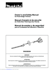 Makita EN5550SH Owner's And Safety Manual