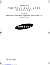 Samsung SCH-U430 Series User Manual