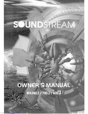 Soundstream MA700.2 Owner's Manual