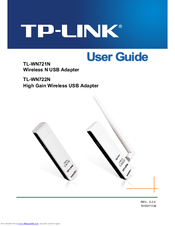 TP-Link TL-WN721N User Manual