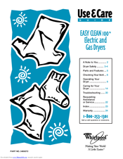 Whirlpool Easy Clean 100 Series Use And Care Manual