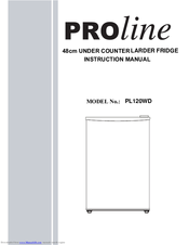 Proline PL120WD Instruction Manual