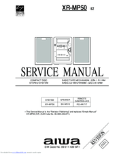 Aiwa XR-MP50 Service Manual