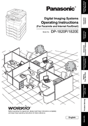 Panasonic Workio DP-1820E Operating Instructions Manual