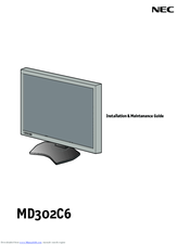 NEC MD302C6 Installation & Maintenance Manual
