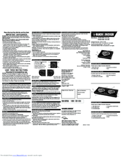 Black & Decker DB1002B Manual