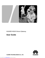 Huawei HG610 User Manual