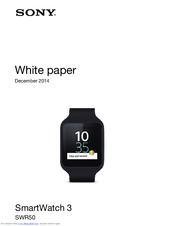 Sony SmartWatch 3 SWR50 White Paper