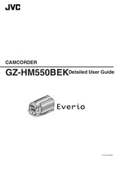 JVC Everio GZ-HM550BEK Detailed User Manual