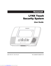 Honeywell LYNX Touch Security System User Manual