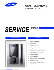 Samsung S7330 Service Manual