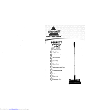 Bissell Perfect Sweep Turbo 29L9 Series User Manual