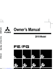 Mitsubishi 2010 Fuso FG Owner's Manual
