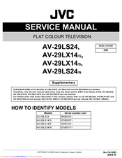 Jvc AV-29LS24 Service Manual