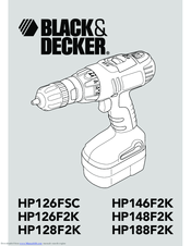 Black & Decker HP146F2K Original Instructions Manual