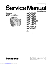 Panasonic LUMIX DMC-FZ3EG Service Manual