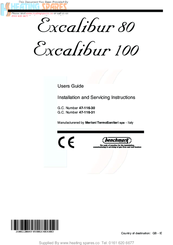 Ariston Excalibur 80 User Manual
